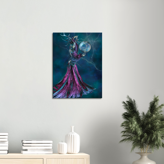Canvas Art Print “Kinetic” by Pink Lily